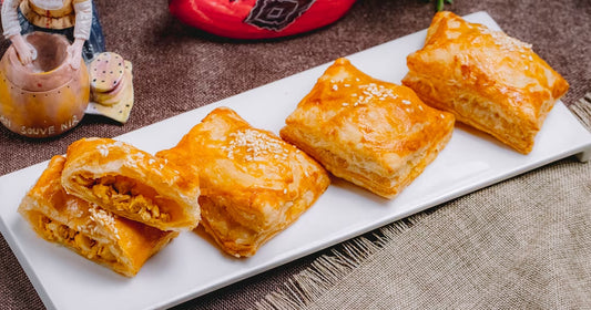 Corn Spinach Puff Patties