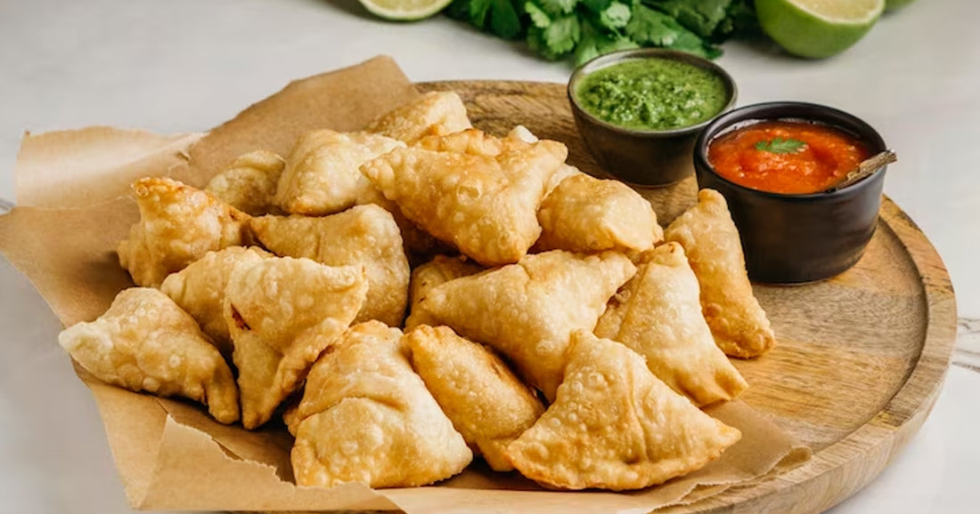 Air fried Oats Samosa