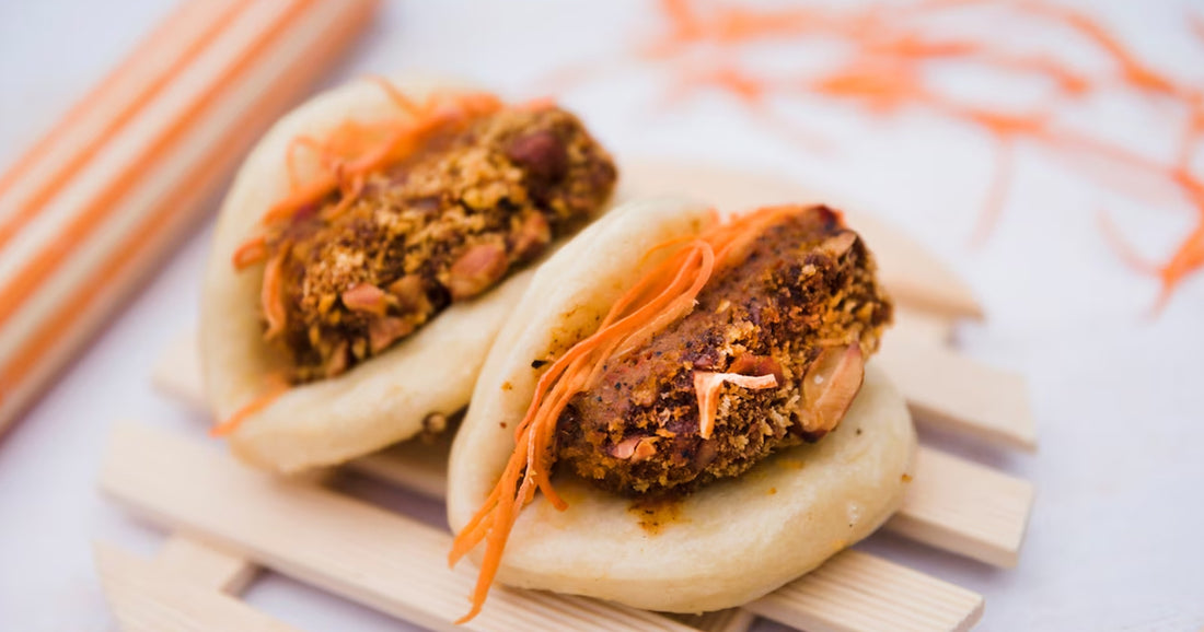 Crispy Korean Chicken Bao