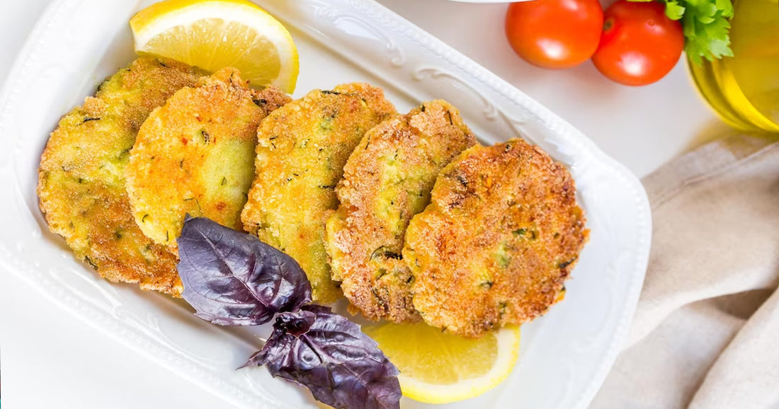 Air Fried Poha Tikki