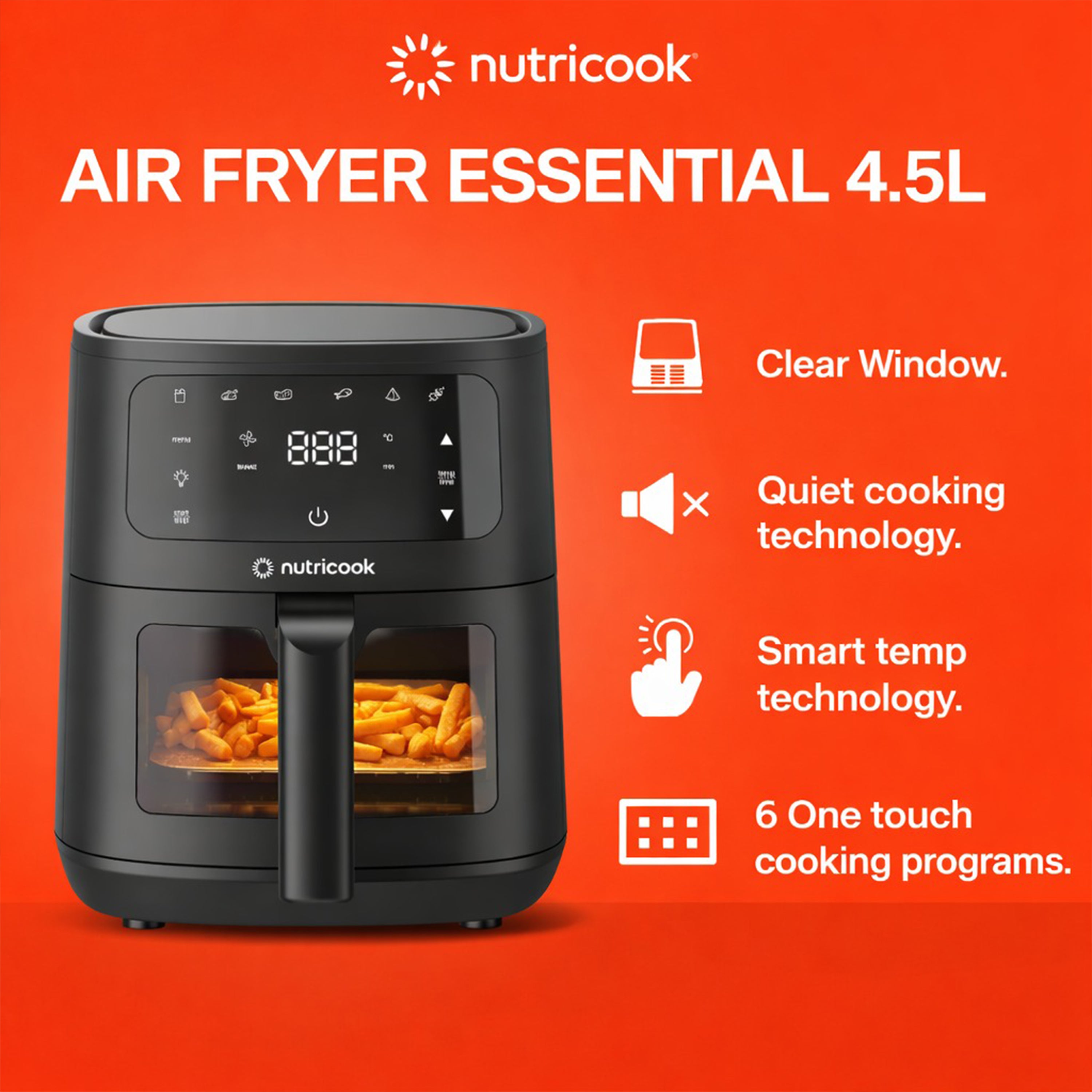Nutricook Air Fryer Essential 4.5L