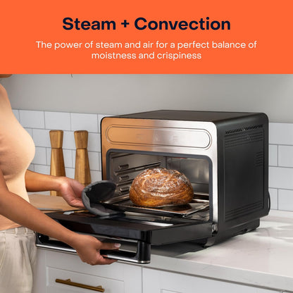 Nutricook Steami, Steam + Air Fryer Oven, 11-in-1 Functions, 24L Capacity, Steam + Convection, Real Steam Technology, ST01, 2 Year Warranty