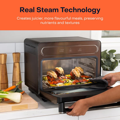 Nutricook Steami, Steam + Air Fryer Oven, 11-in-1 Functions, 24L Capacity, Steam + Convection, Real Steam Technology, ST01, 2 Year Warranty