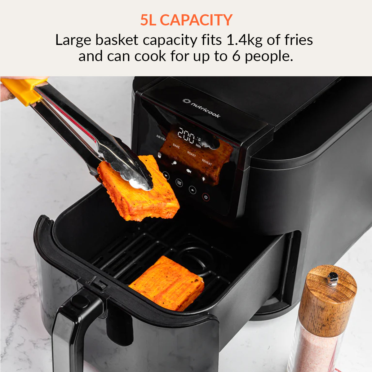 Nutricook Air Fryer Slim 5L