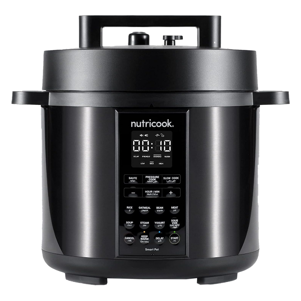 Nutricook Stainless Steel Electric Pressure Cooker Smart Pot 2 (8 Litre)