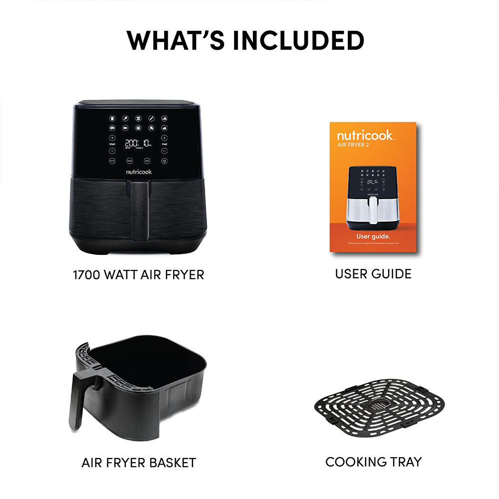 Nutricook Air Fryer 2 5.5L - Black