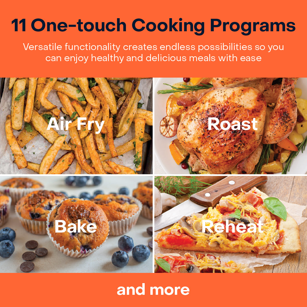 Nutricook Air Fryer 5.7L Vision (Black)