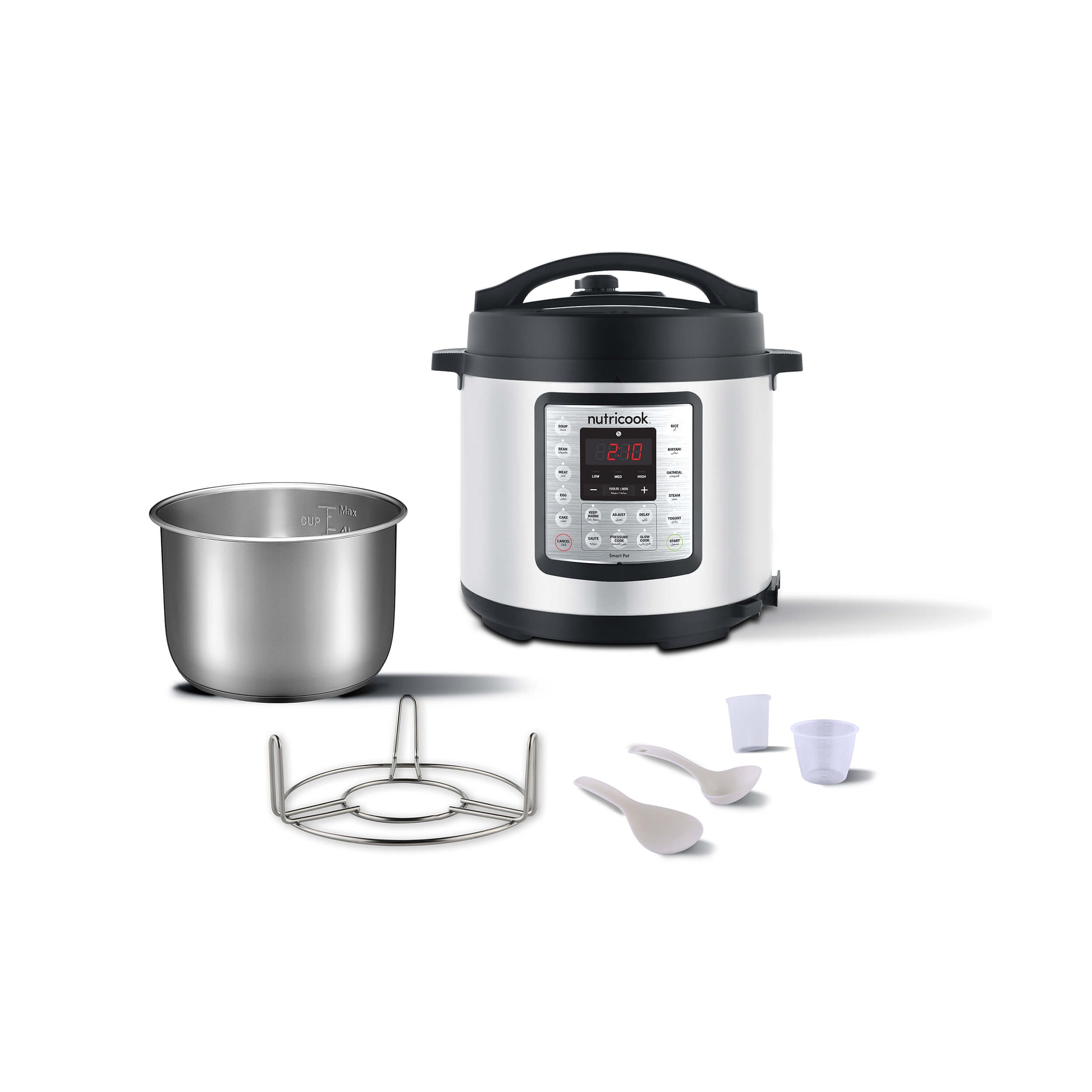 Nutricook pressure cooker manual hot sale