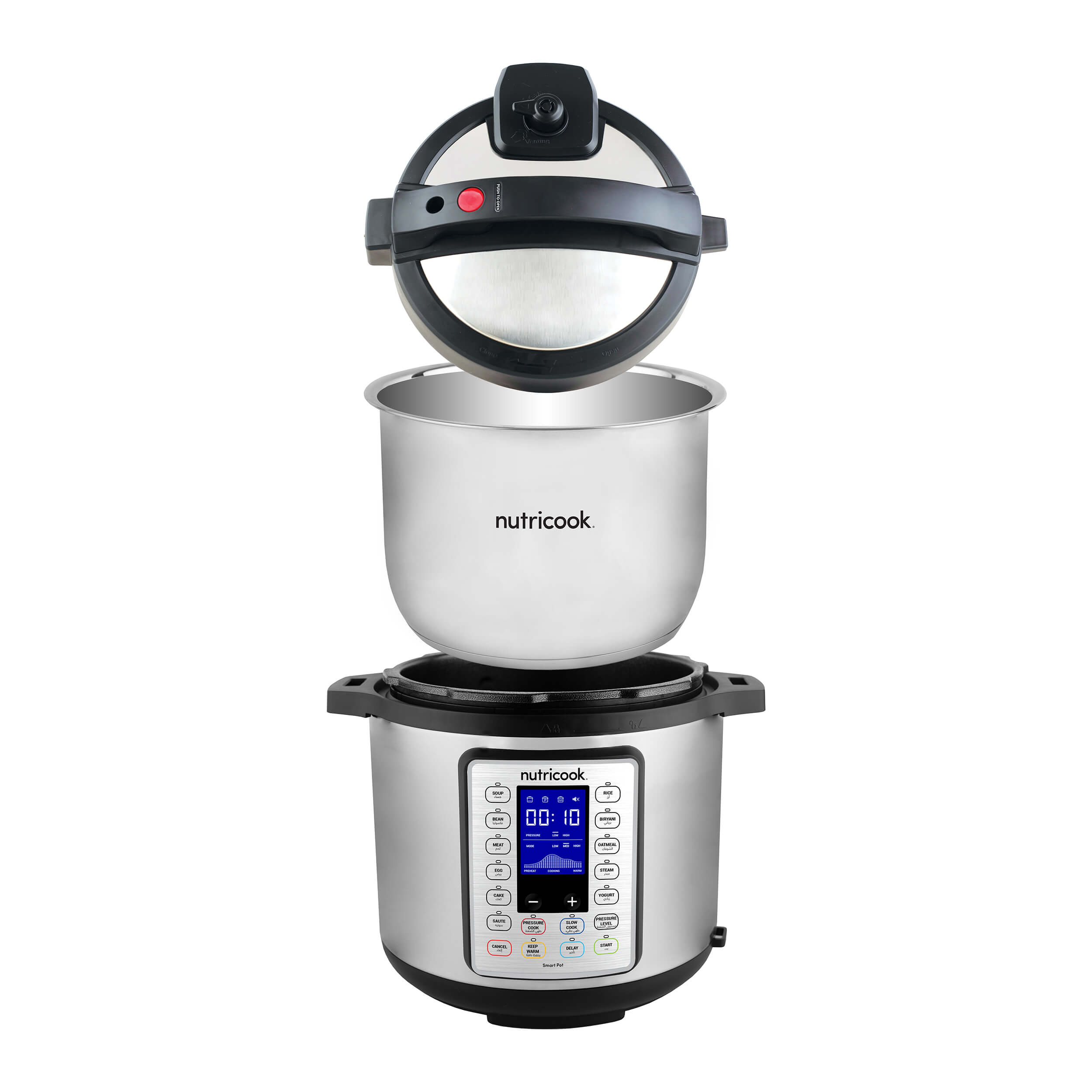 Nutricook Electric Pressure Cooker Smart Pot Prime Nutricookworld.in